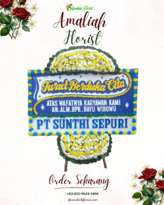 Papan Bunga Duka di Panjehang