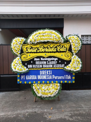 Papan Bunga Duka di Panjehang