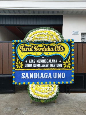 Papan Bunga Duka di Panjehang